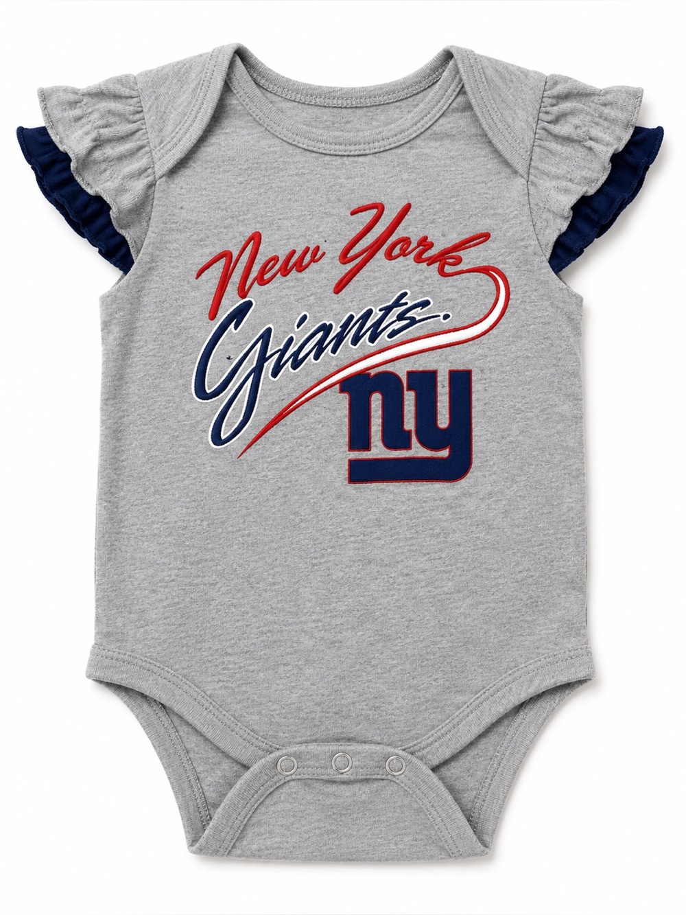 NFL New York Giants grey onesie